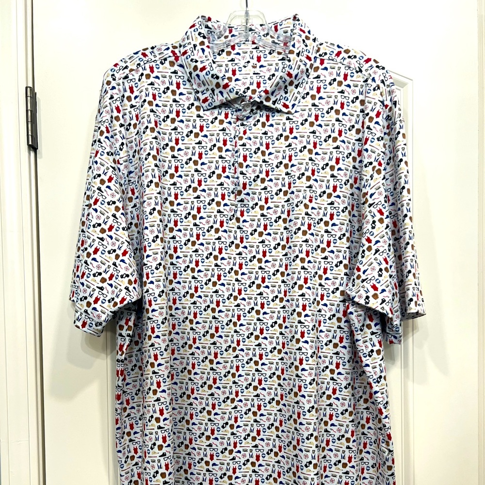 Rhoback Men’s Sandlot Polo - “The Great Bambino”
